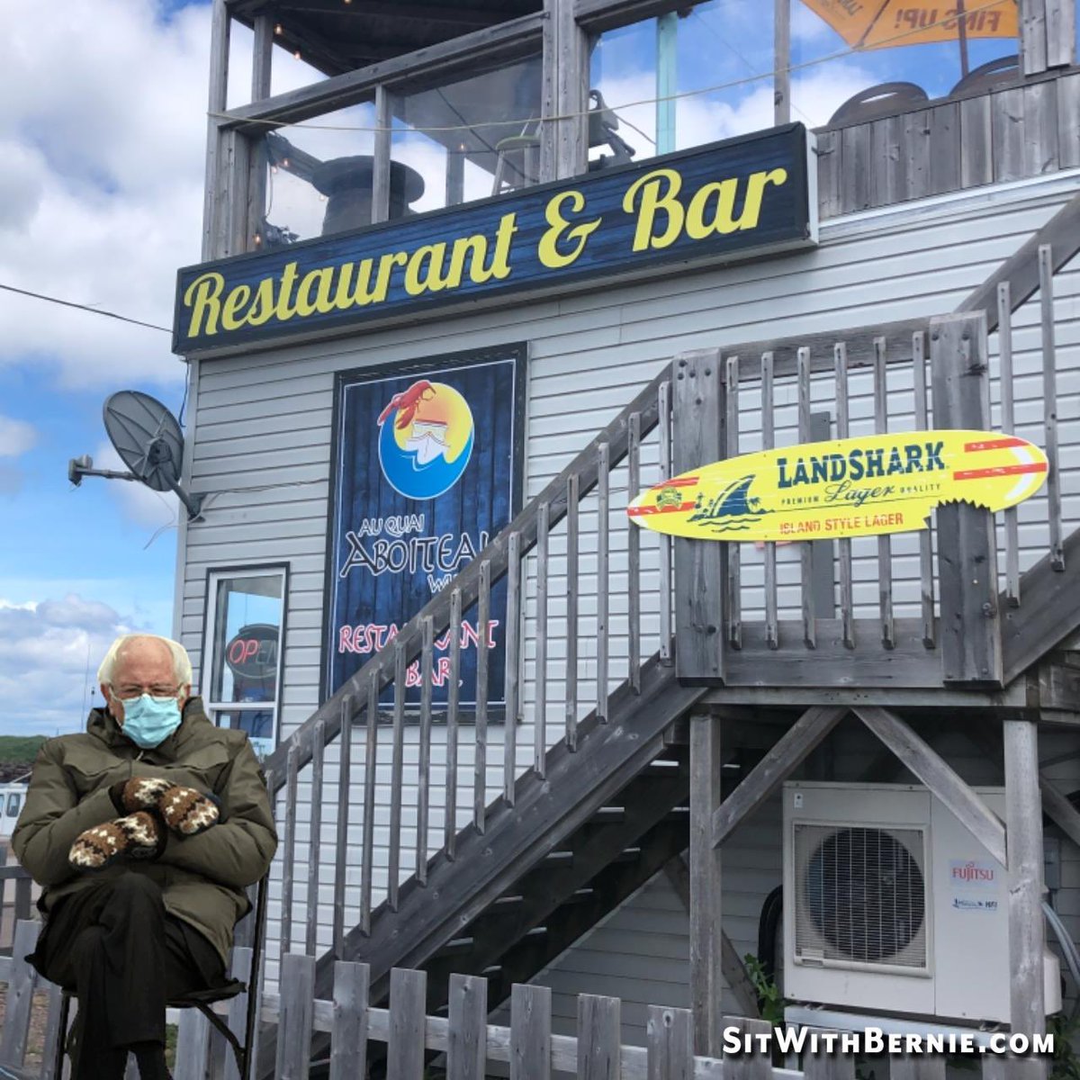 Well Hello Bernie!  See you soon ...
#BernieMeme