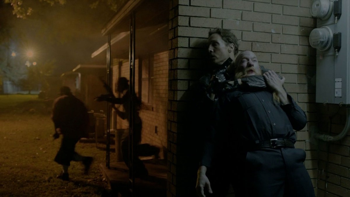 The editing is masterful, seamlessly intercutting the timelines and different perspectives. The cinematography is stunning. Even the set design is immaculate (especially the old fort in Childress’ backyard).