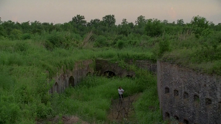 The editing is masterful, seamlessly intercutting the timelines and different perspectives. The cinematography is stunning. Even the set design is immaculate (especially the old fort in Childress’ backyard).
