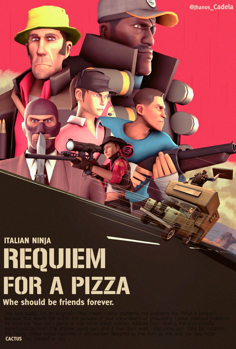 Jhanos_'s tweet image. I spent so much time on this and it was worth it

Requiem for a Pizza by: @TheItalianNinja