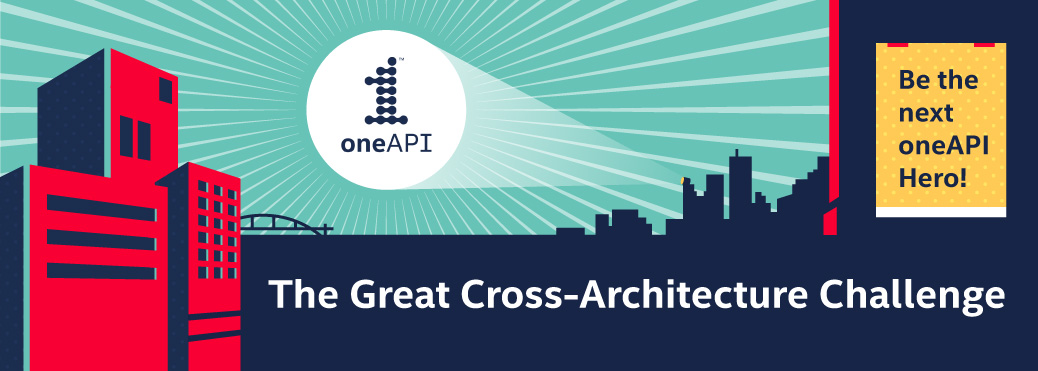 Calling all C++, DPC++ &amp; CUDA developers! Learn how to use DPC++ &amp; #oneAPI to write code that will run on the latest CPUs, GPUs &amp; FPGAs. Then submit your project to the Great Cross-Architecture Challenge with <a href="/codeproject/">CodeProject</a>, <a href="/intel/">Intel</a>, <a href="/cernopenlab/">CERN openlab</a> &amp; <a href="/argonne/">Argonne National Lab</a>! 
codeproject.com/Competitions/1…