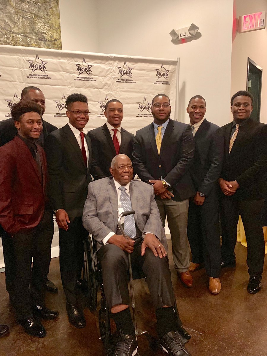 We are forever grateful for Hank Aaron’s example of courage, integrity, and love. He has inspired and opened doors for so many Black men in the professional sport of baseball as well as in life. We thank you for the unwavering support and showing us the the impossible is possible