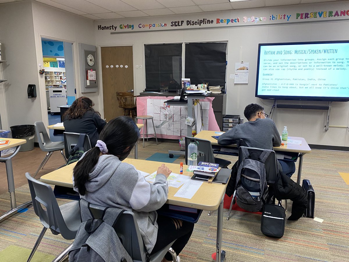 Hard work this week in <a href="/SlateHill6th/">6th Grade</a> at #theSlate - you all ROCK. ⭐️