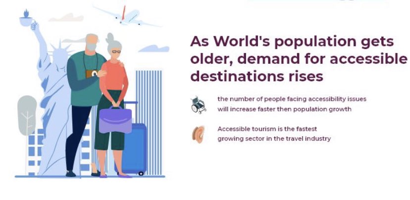 U_Design_Tech's tweet image. #Accessible #tourism is the fastest growing segment of the #travel industry. How will tourism bounce back in 2021 and what does future hold of disabled travellers?