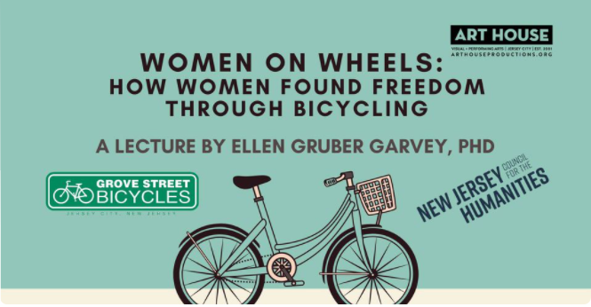 BikeHoboken's tweet photo. Next Thursday Jan 28th at 4p
A Virtual Lecture by Ellen Gruber Garvey, PHD
Suggested donation $5. Advance registration required to receive the Zoom link. Register now: https://t.co/OZUDVhJUQF https://t.co/Ntm9fE7AvI