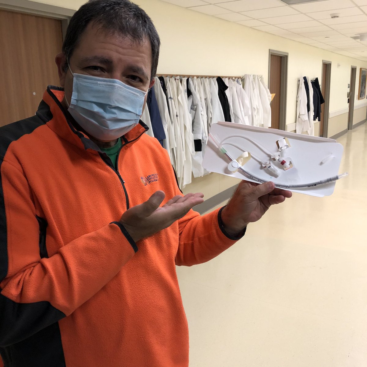 amerati's tweet photo. Great news for patients and Otolaryngologists everywhere - new @US_FDA approved - laser endotracheal tube from Bryan Medical ready soon! Many, many excellent safety and usability features.  They listened to the doctors. No COI/disclosure/relationship. @Triological @AAOHNS https://t.co/hHAvREYwEg