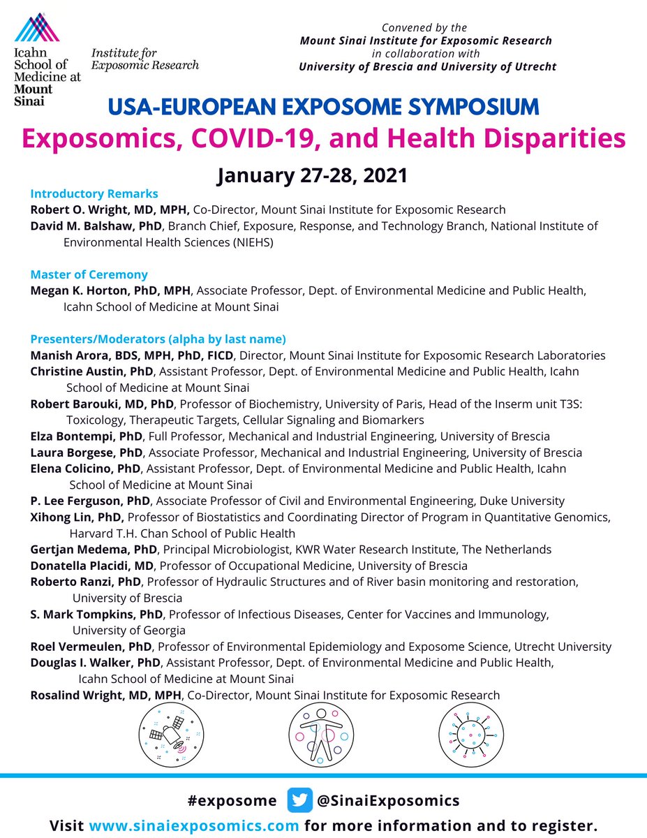 Mount Sinai Exposomics tweet media