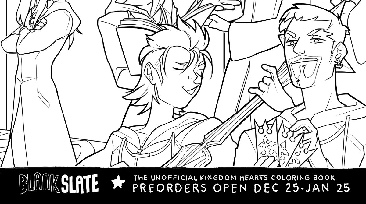 Preview for one of my two pages in the @KhZine !!! There's only 3 days left for preorders, go check it out at https://t.co/PWaeRf6s7H ♥️♥️♥️ 