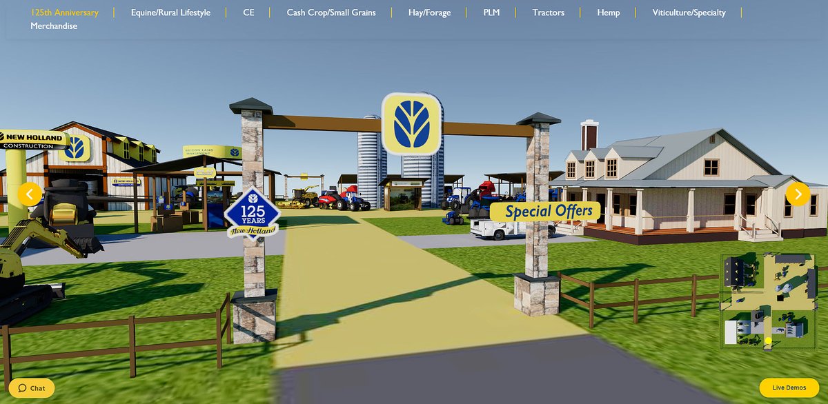 Did you know you can explore a virtual New Holland exhibit any time? Visit Experience New Holland 24/7 to see the very latest. bit.ly/2LFuuJL