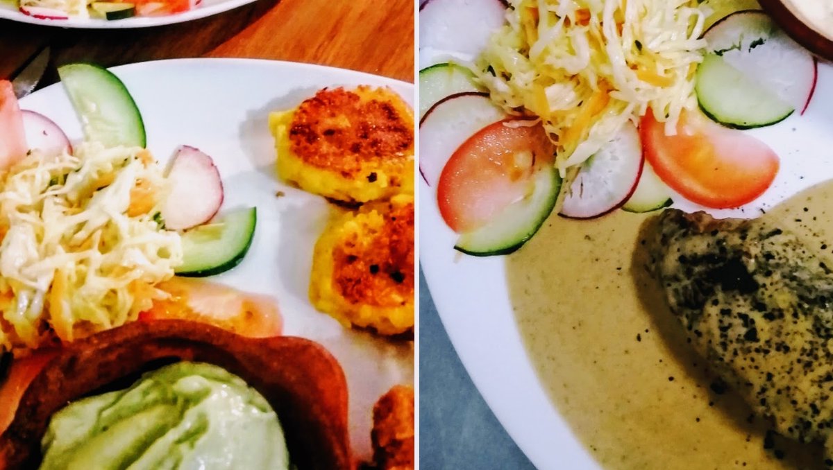 An Avocado-sauce, a pepper steak, fresh salad, crunchy fries, potato patties, garlic sauce, shrimp cocktail, chicken tenders.....
whatever you choose, we make it delicious!
.
.
.
.
.
.
#otavalo  #ecuador #homemadefood #dinner #lunch #petfriendly #restaurants