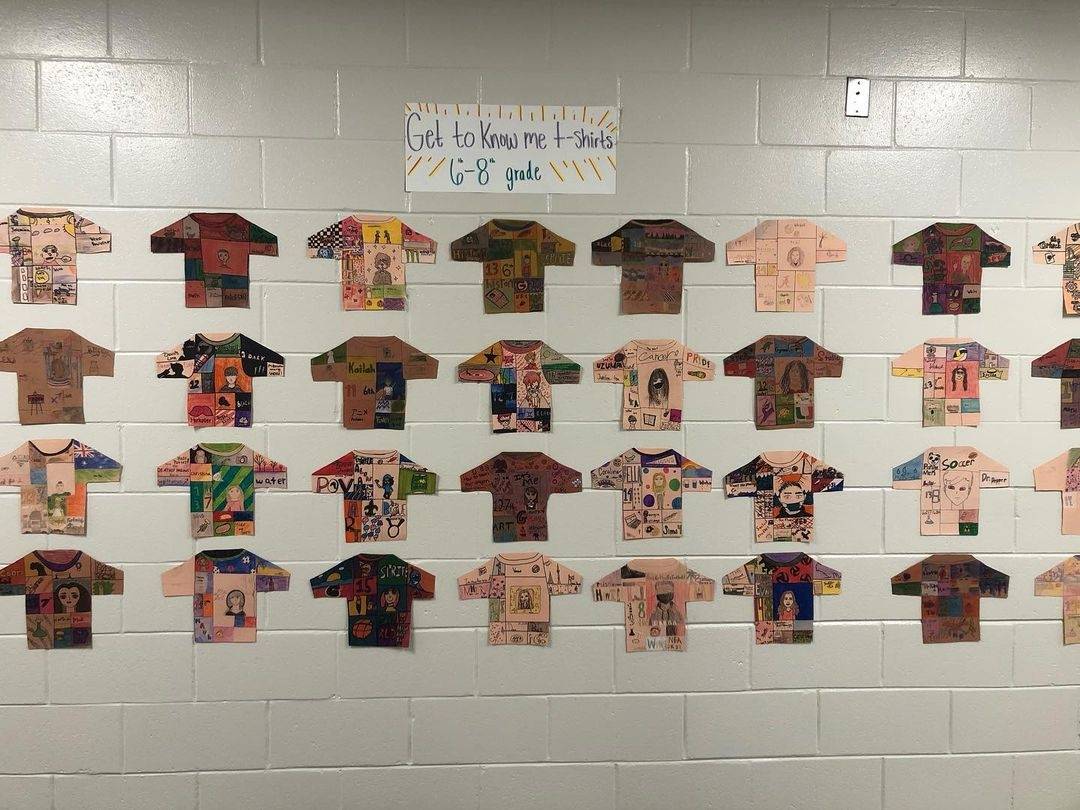 Westside Middle (@wmshuskypride) on Twitter photo #recentlyinart To start 2nd semester, Ms. Lutz's art students made Getting to Know Me tshirts to express unique things about themselves. Here's a collection of some of their work! Great job, Huskies, on your get to know me t-shirt!! 👕 #Repost <a href="/ms/">Matt Shampine 차민근</a>.lutz_artclass #westsidepride97 #recentlyinart To start 2nd semester, Ms. Lutz's art students made Getting to Know Me tshirts to express unique things about themselves. Here's a collection of some of their work! Great job, Huskies, on your get to know me t-shirt!! 👕 #Repost <a href="/ms/">Matt Shampine 차민근</a>.lutz_artclass #westsidepride97
