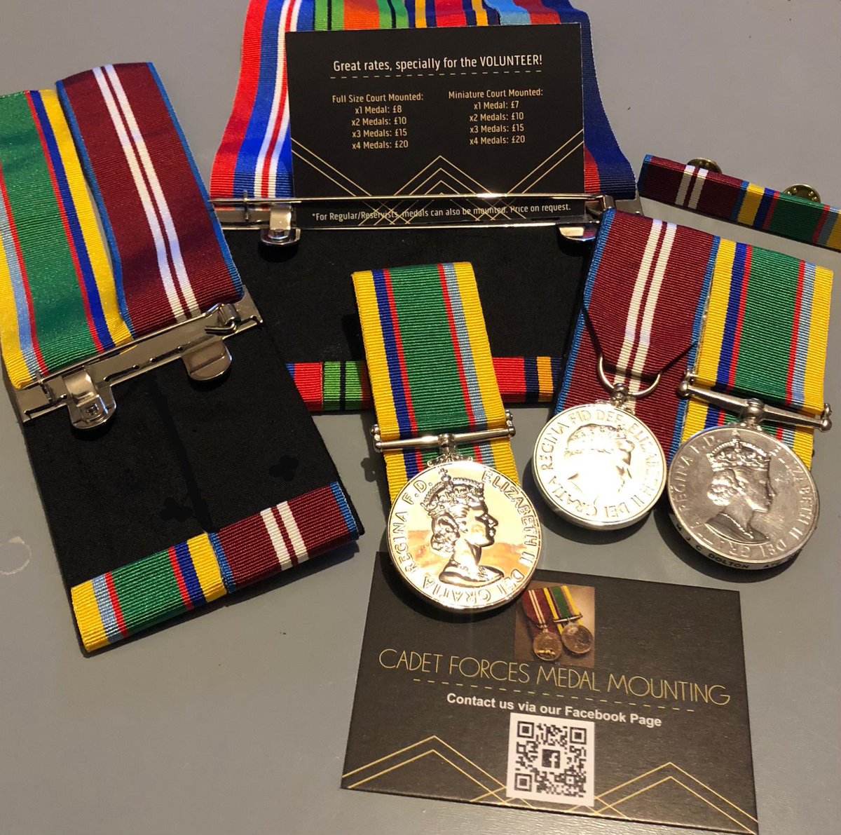 BedsCambsSWOw's tweet image. Thank you those who liked and re-tweeted my previous tweet. Managed to get 7 customers in my first week! Here’s some medal sets complete and some mid progress. I’m non profit, just trying to keep my mind active and help the fellow volunteer! #aircadets #medalmounting #cadetforces