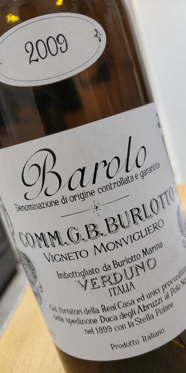 Burlotto's Monvigliero is unique wine it seems to me. Quite unlike anything else in Piedmont. This has the most astonishing exuberant floral smells at the moment, transfixing stuff.