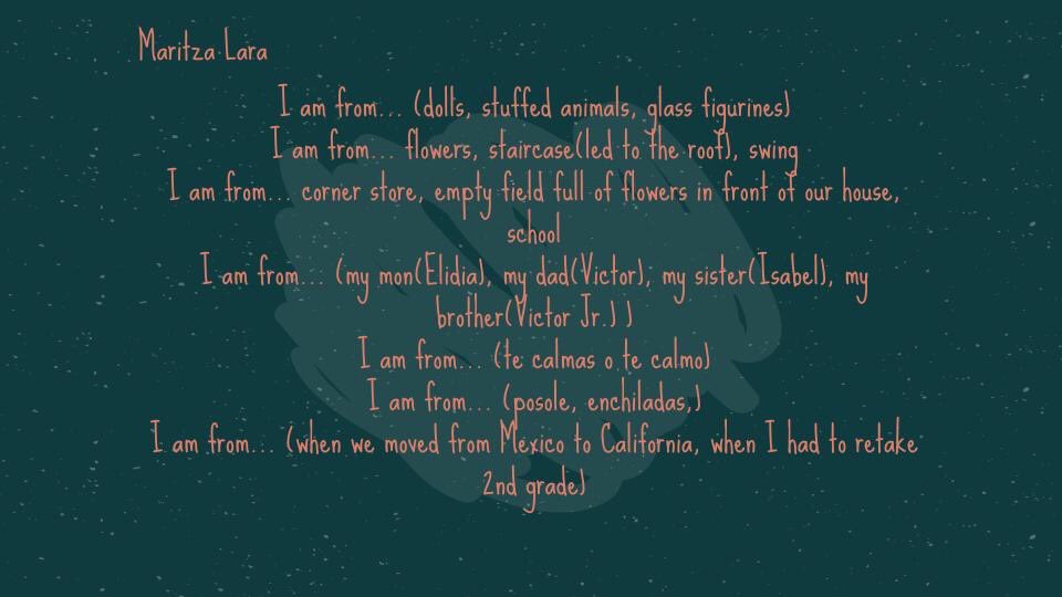 GirlsWhoCodePHS's tweet photo. Today we spent our time writing and sharing a “I am from” poem to get things back into action! As a club of young women, getting to know each other is a wonderful opportunity! https://t.co/V5seusQVKe
