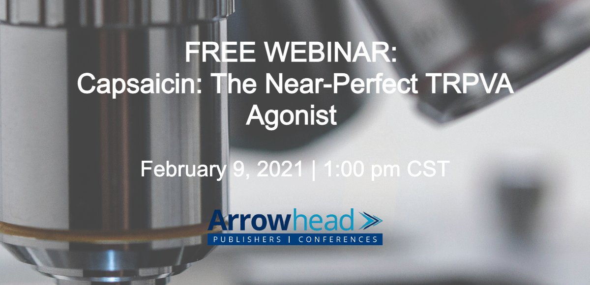 PainConference's tweet image. UPCOMING WEBINAR: Capsaicin: The Near-Perfect TRPVA Agonist 
PRESENTER:
Tim Warneke, MS, VP Clinical Operations, Propella Therapeutics, Inc.
REGISTER: so0fyby9.pages.infusionsoft.net
#pain