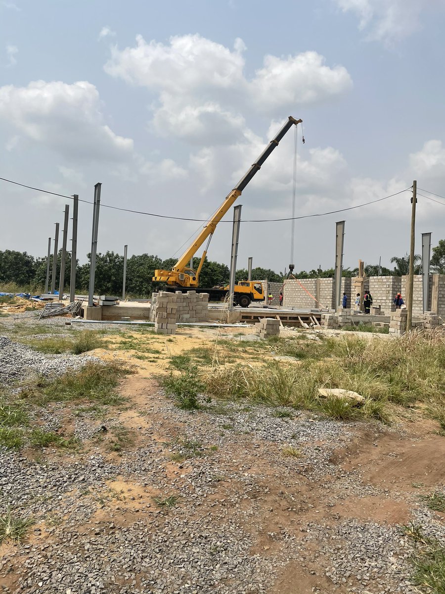 tims_ghana's tweet photo. Substructure Installation complete. https://t.co/C85UbtF03x