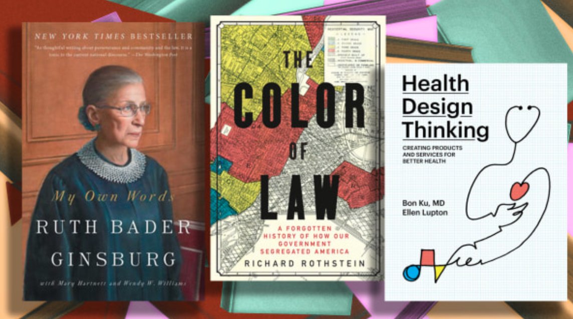 Thrilled to see my book #HealthDesignThinking co-written by <a href="/ellenLupton/">Ellen Lupton</a> on <a href="/FastCompany/">Fast Company</a>'s "The 14 most important books for designers to read right now"!

fastcompany.com/90596613/the-1…