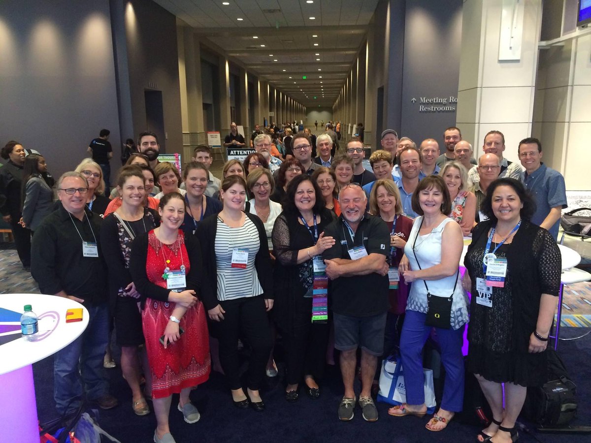 Aussies @ ISTE2015 in Philly.