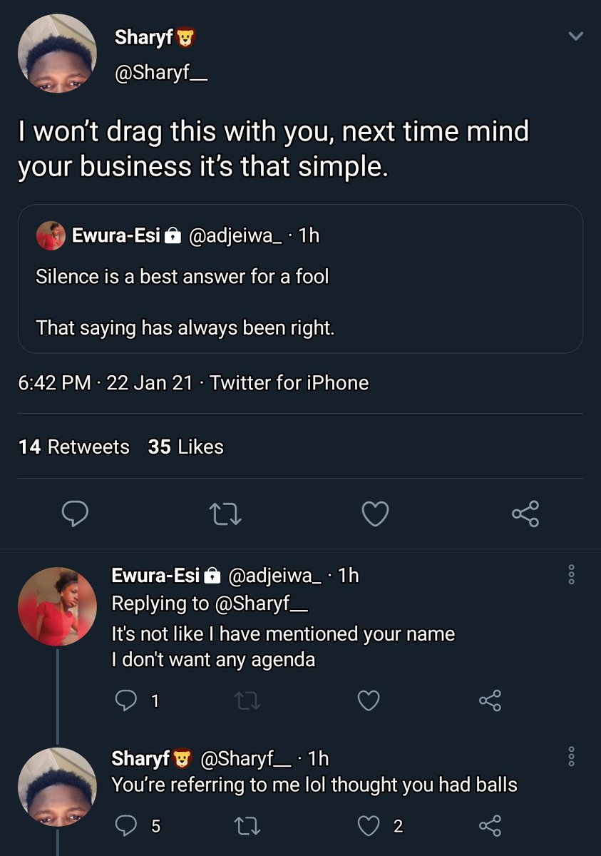 8. Ewura Esi Vs SharyfEsi said Sudanese-based Ghanaian influencer Sharyf should focus on Sudan ladies. It escalated fast when Sharyf replied saying Esi is his brother in ChristWahala for who no sabi stay in his lane