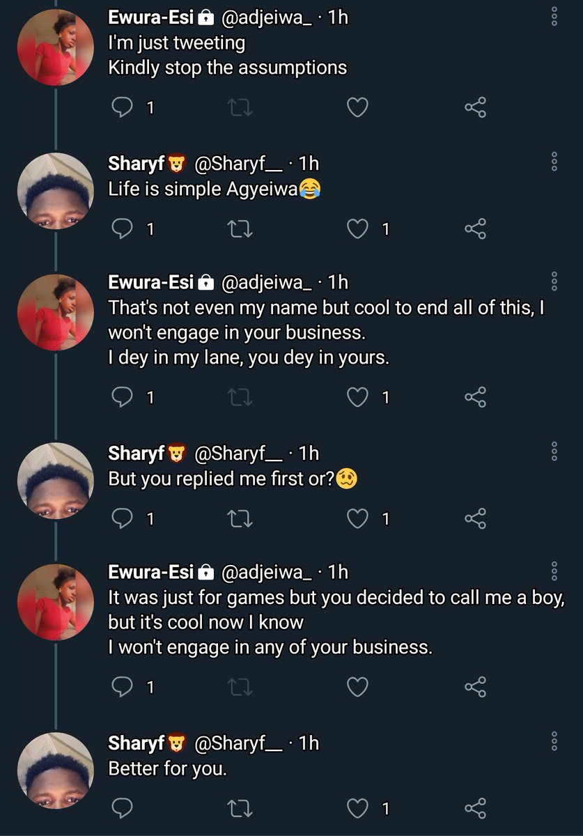 8. Ewura Esi Vs SharyfEsi said Sudanese-based Ghanaian influencer Sharyf should focus on Sudan ladies. It escalated fast when Sharyf replied saying Esi is his brother in ChristWahala for who no sabi stay in his lane