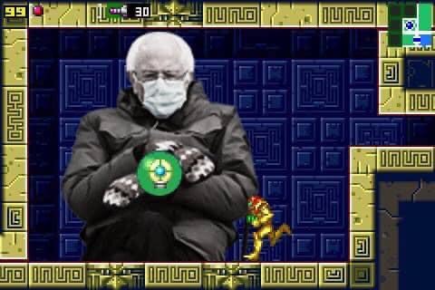 Metroid Database (@metroiddatabase) on Twitter photo The memes continue π... Credit to Eric Peterson on FB. -Lillith #metroid #samus #samusaran #metroidzeromission #berniesanders #berniesandersmittens #berniesandersmemes #metroiddatabase The memes continue π... Credit to Eric Peterson on FB. -Lillith #metroid #samus #samusaran #metroidzeromission #berniesanders #berniesandersmittens #berniesandersmemes #metroiddatabase