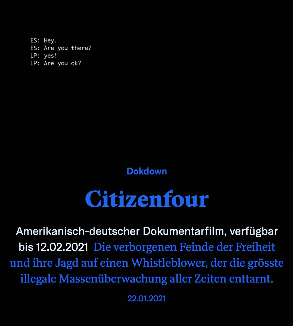 RepublikMagazin's tweet photo. Ab sofort im Dokumentarfilm-Angebot @RepublikMagazin: https://t.co/NaXP4X7i0z Sehen wir uns im #Dockdown? https://t.co/92LthcFLFa