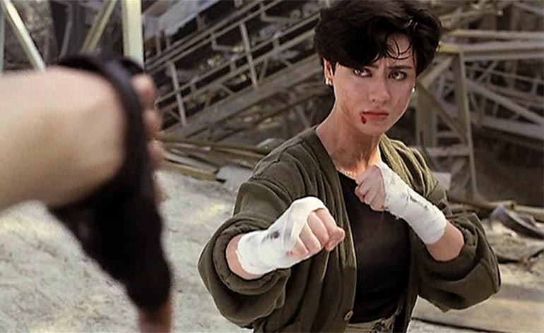 Running out of gifs, moving on to stills of Joyce Godenzi.