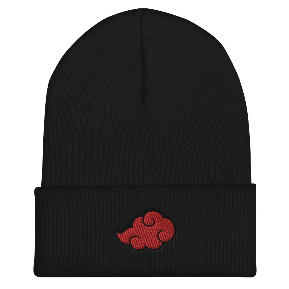 LemonadeDripAp's tweet photo. Embroidered Akatsuki Beanies are now  available! https://t.co/0sF8HOyeQR