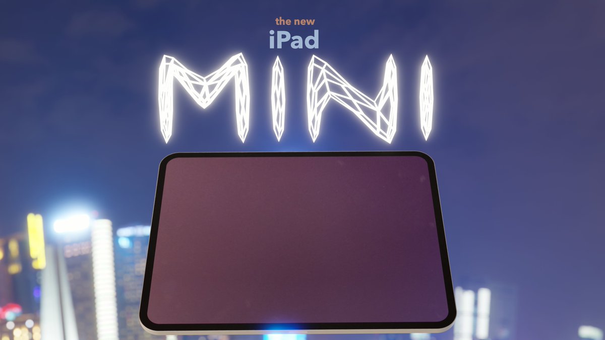 TConceptcreator's tweet image. There are rumours of a redesigned iPad Mini going round so I thought I would have a go at it.
