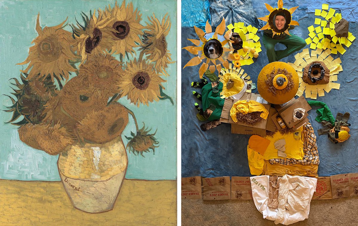 eliza reinhardt on Twitter: "Sunflower, 1888 @Pinakotheken… "