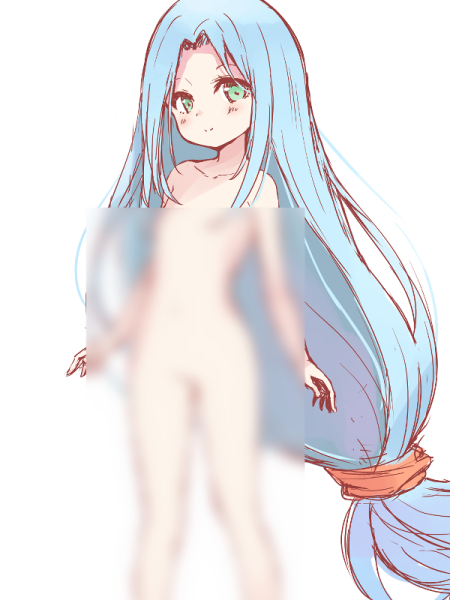 帽子脱着出来るようにしたんだけど若干蒼の少女みがある 