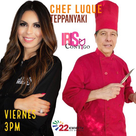 KWHY22's tweet photo. #Nuevoepisodio en @iris_contigo_ no te pierdas a #ChefLuque 🤩 https://t.co/9krNwY63Js
