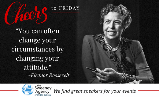 DsweeneyAgent's tweet image. A mother, a politician's wife and a lifelong activist for social, racial &amp;amp; political justice, today we salute Eleanor Roosevelt as a true gamechanger.

#speakersbureau #leadership #virtualevents #diversity
