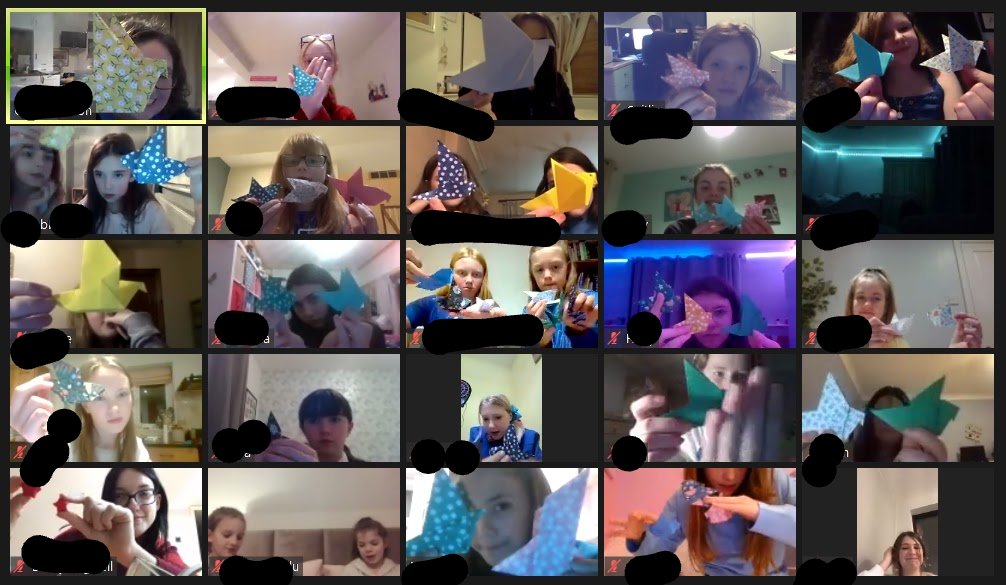 4thBroughton's tweet photo. Fun night at guides😊zoom origami,the birdie song &amp; tweets for the bird watching challenge badge.we loved it!! Part 2 next week @LancsNW @PawprintFamily @Girlguiding https://t.co/X4HJPH4HqI
