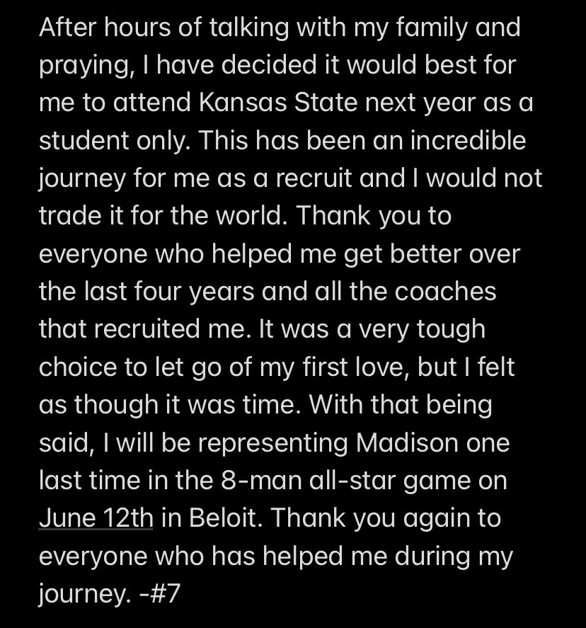 Thank you, Madison💛7️⃣