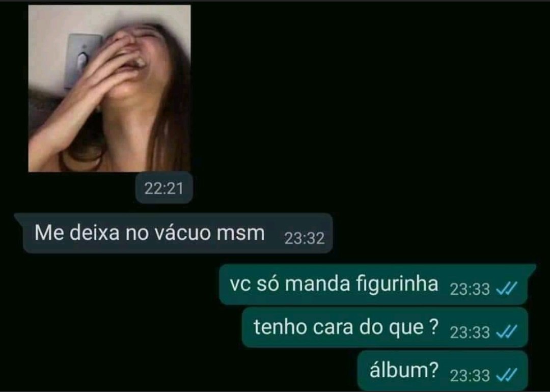 pessoa: tu é ignorante?

eu: