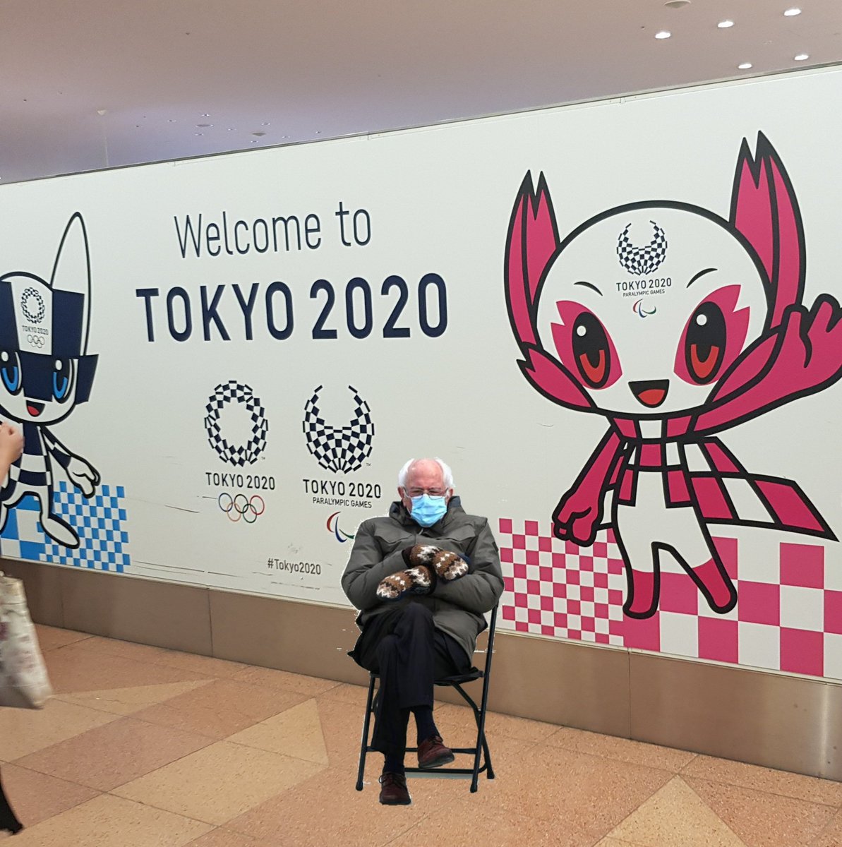 MarcelGoellnitz's tweet photo. Still waiting...

#BernieSanders #tokyo2020 #Tokyo2021 https://t.co/oeptZuxyT8