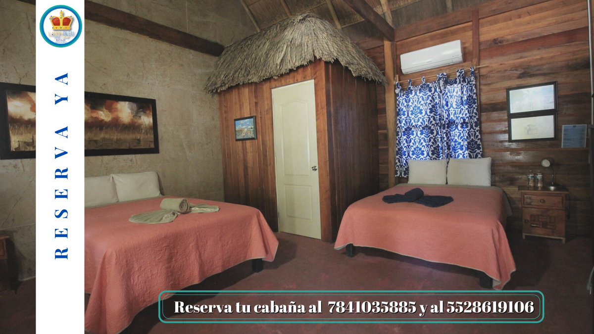 BacalarBleu's tweet photo. Reserva tu cabaña 
7841035885
5528619106
#Travel 
#VisitMX
#ViajemosTodosPorMexico
#VisitMexico
#Bacalar
https://t.co/8IUsiyUFgY https://t.co/kTr0WNmt3B