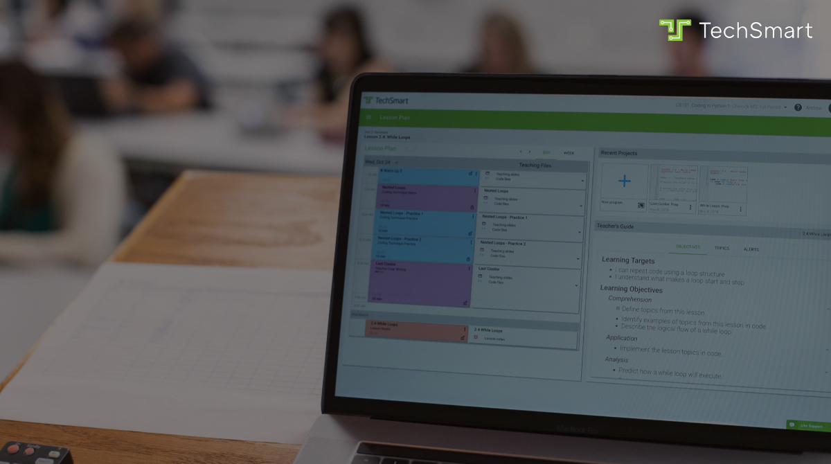 TechSmartCodes's tweet image. Each TechSmart lesson focuses on 1️⃣ primary #computerscience concept. They're strategically designed to help students master this concept and the #coding skills that surround it.
➡️ techsmart.codes/curriculum/
