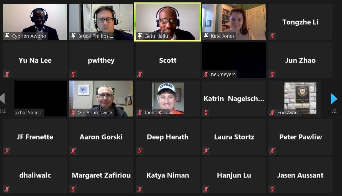 Thank you to all our speakers and participants at #CAES #CAPC2021 Post-Conference Workshop: Living Labs Workshop on Evaluation of Public Programs Using Simulation and Stated Preference Methods 👏👏