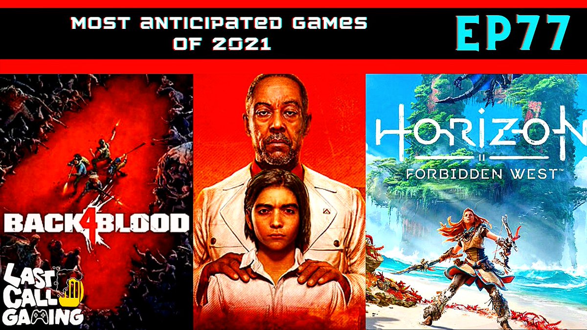 LastCallProdz's tweet photo. Check out the latest episode of #lastcallgaming ๐ป๐ฎ
We discuss our most anticipated games for #2021 ๐ฅณ https://t.co/5b7t7R2UDI
#farcry6 #horizonforbiddenwest #back4blood #podcastlife #podcastersofinstagram #podcaster #gamerlife #gamersofinstagram #twins #twin https://t.co/E9sqihpZ6K