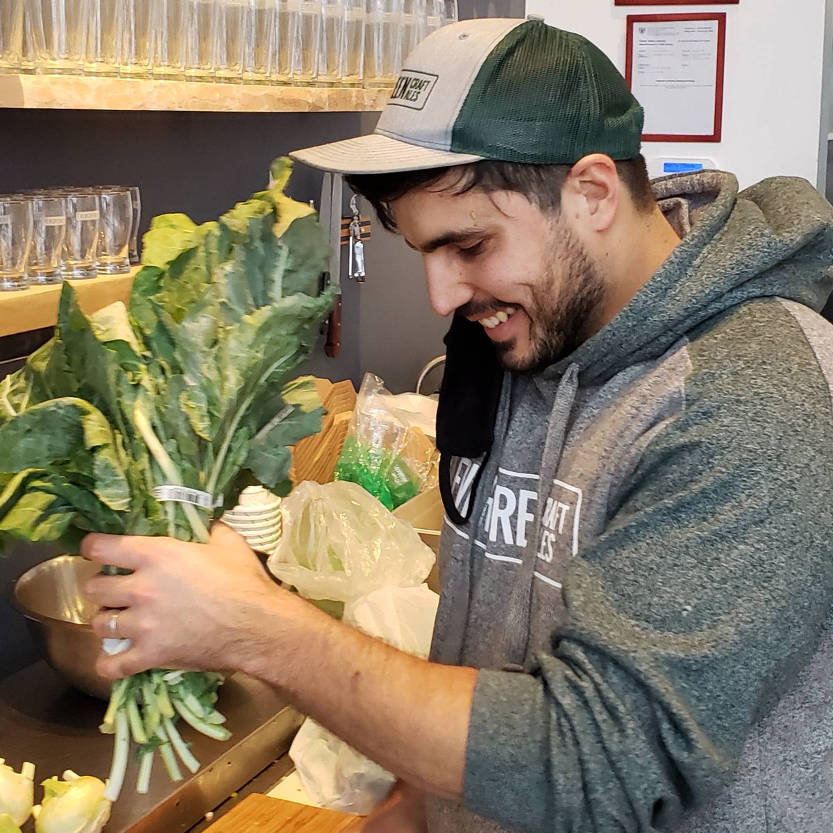 The master is at work for all you taco hungry Ottawans!!! Tacos 11-7 Saturday January 23! #taco #cerveza