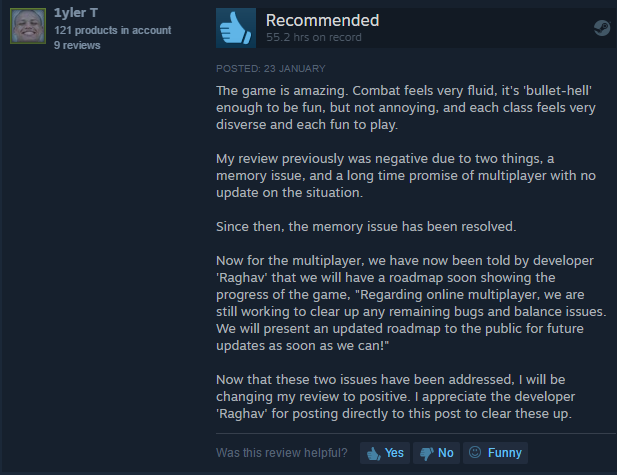 Over 50 hours of game-time! Thanks for the review! store.steampowered.com/app/383230/Dun… #indiegame #Steam