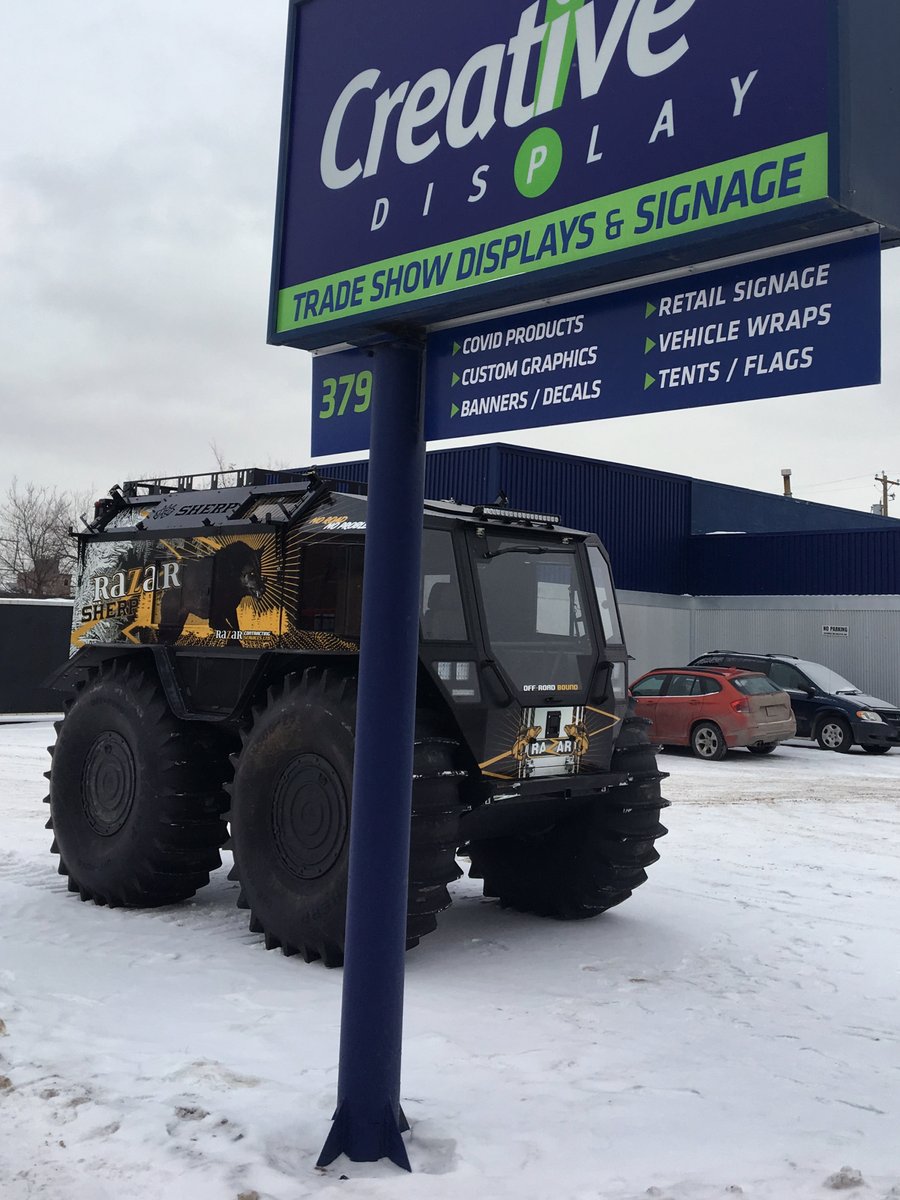 Rolling into the weekend with this bad boy! #razarcontractingservices #sherp  #winnipeg #vancouver #burnaby #regina