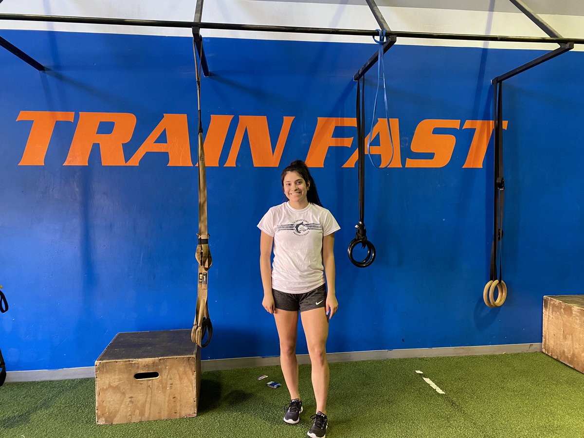 TrainFastPueblo's tweet image. Here is Centennial Bulldog senior Mikayla Henson who recently just signed with @Packwomensoccer, she’s working to have her best season yet. #HWPO #TrainFast #BulldogSoccer