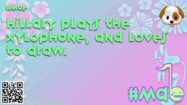 SecurityDEVA's tweet photo. Hillary plays the xylophone, and loves to draw. #GameCard #TG93Card $Tyler #TylerDeva #LetsCodeTyler #CodeTyler #Tyler #TG93 #TheGame93 #Q5756470269818 https://t.co/3EpIPw5Mhq