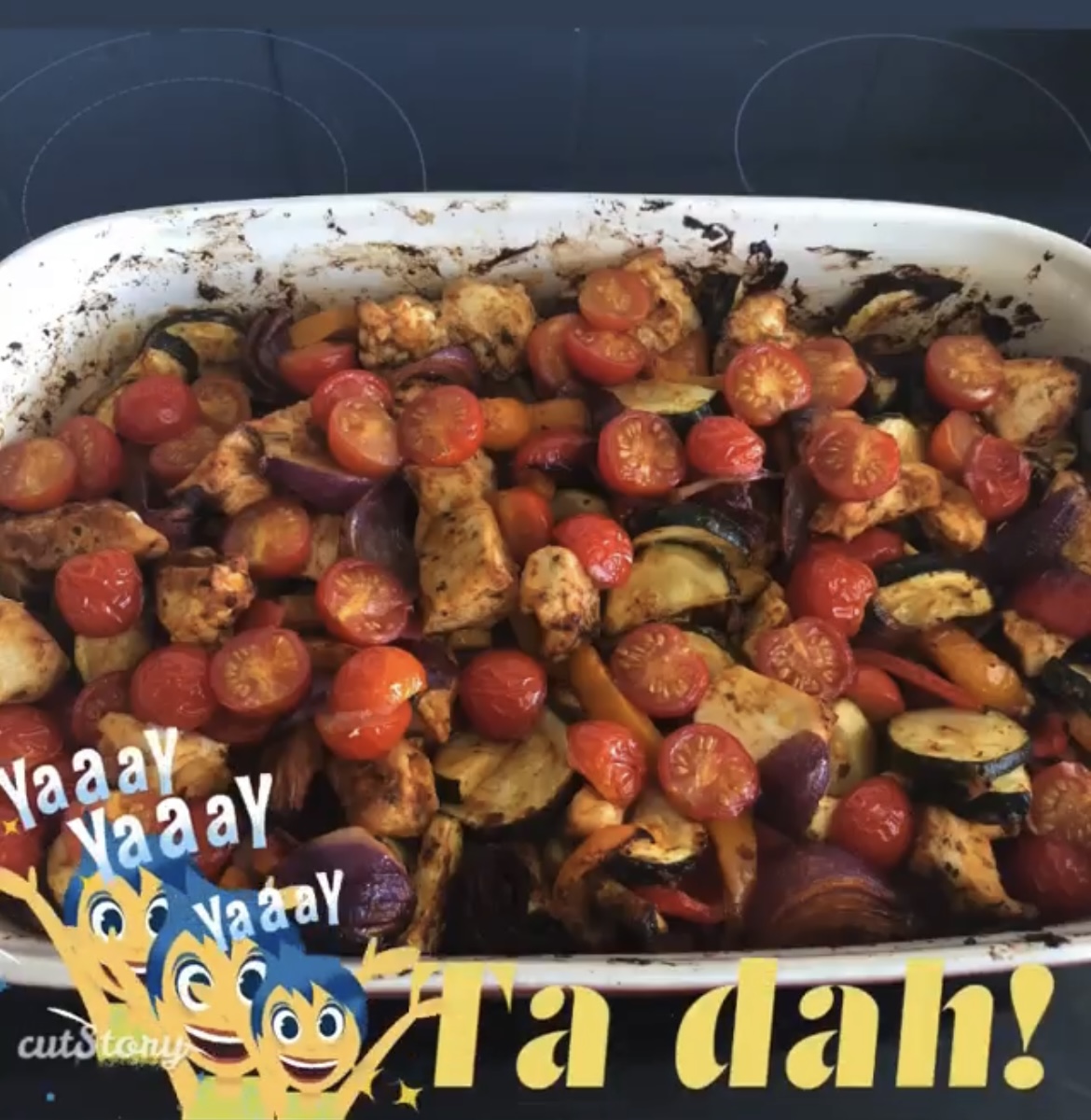 Just posted the easiest #traybake or #onepot there is .. and once you can make this you can make it up as you go along from here! Pass level chopping and stirring for honors results! #RecipeOfTheDay #FoodFriday