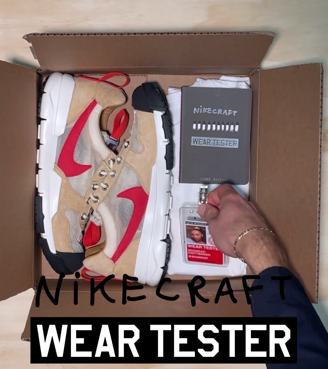 Sotavento gastos generales Alternativa J23 iPhone App on Twitter: "Tom Sachs x Nike Craft: Wear Test 2 -&gt;  https://t.co/tBvMPoHlJS https://t.co/giwRBAJbJh" / Twitter