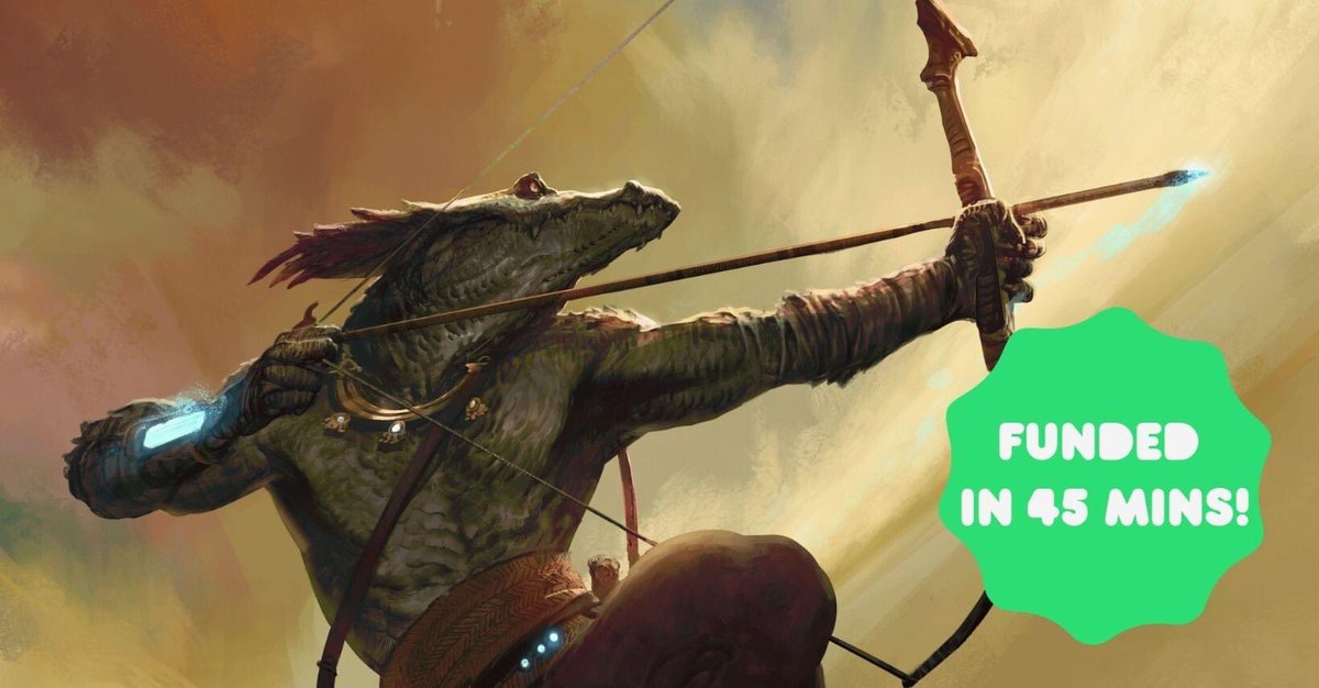 TinHat_Games's tweet photo. #XENOSCAPE is funded on #kickstarter in 45 minutes!
If you’re curious about our new post #scifi #RPG you have 20 days to join and 5 days to get the early birds exclusive! 
#sciencefiction #postap #postapocalyptic #PostApocFriday #weird #WEMADEIT #RAYPUNK #kickstarterRPG https://t.co/IkwsPNpmuB