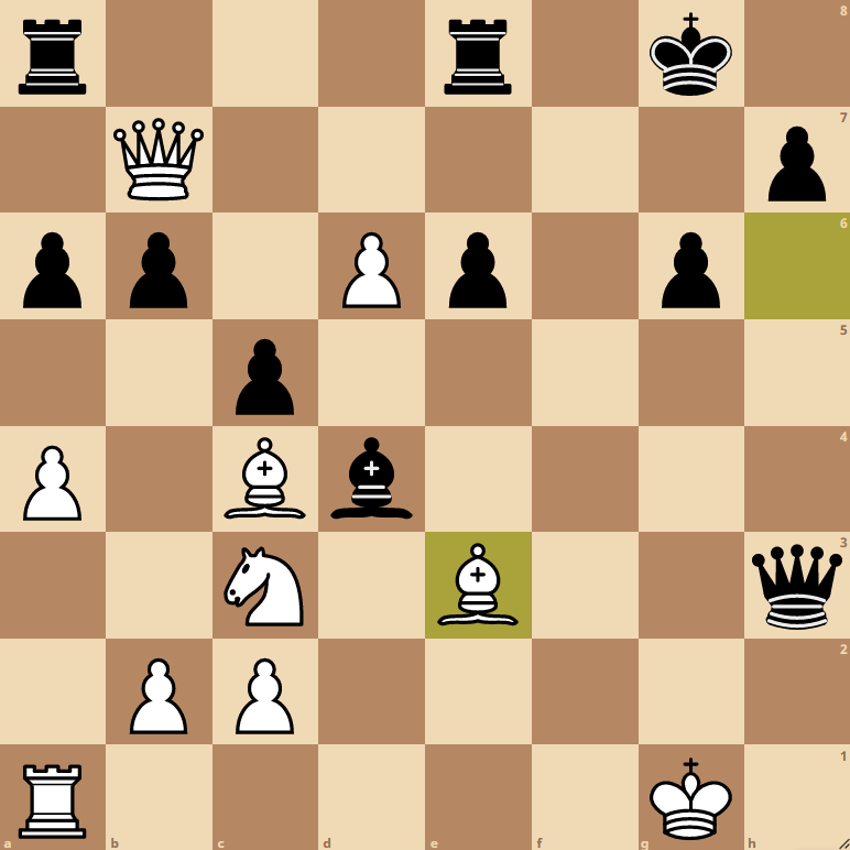 CraftyRaf's tweet photo. If you study your #checkmatepatterns on @chessable, you will NOT miss Balestra mate-in-1 TWICE in a single game anymore! I still don't understand how I did it, but I was able to force a draw from this lost position against a >1800... Black to move! https://t.co/VWNh32USrt